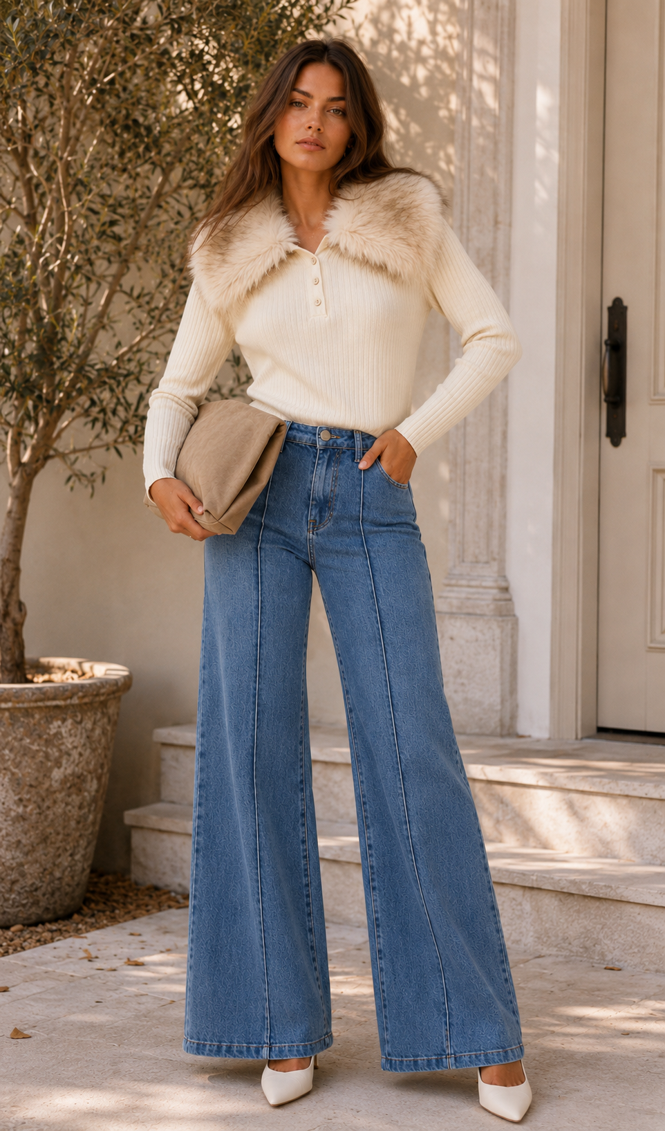 ‘Gabby’ fur top