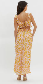 ‘Evie’ dress yellow