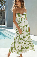 ‘Lemy’ dress lime