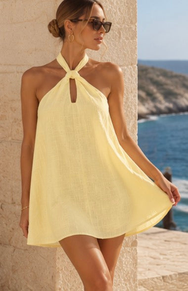 ‘Daphne’ yellow dress