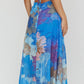 ‘Alicia’ blue multi dress (preorder)