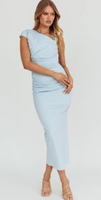 ‘Dani’ powder blue dress