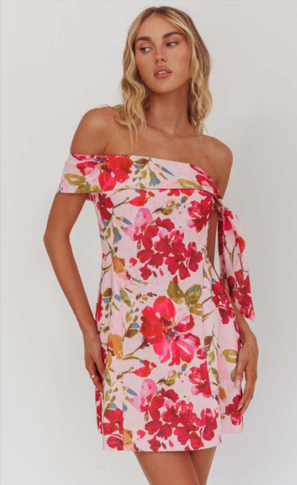 ‘Maya’ pink dress