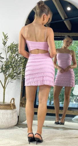 ‘Mya’ pink dress