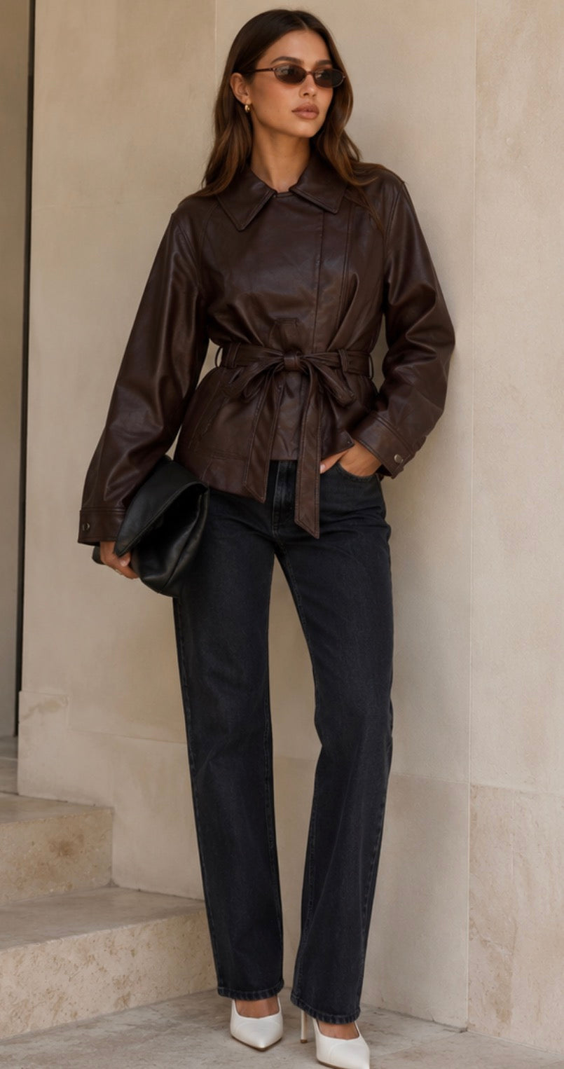 ‘Elenor’ choc jacket (pre order)
