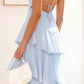 ‘Billie’ dress pale blue