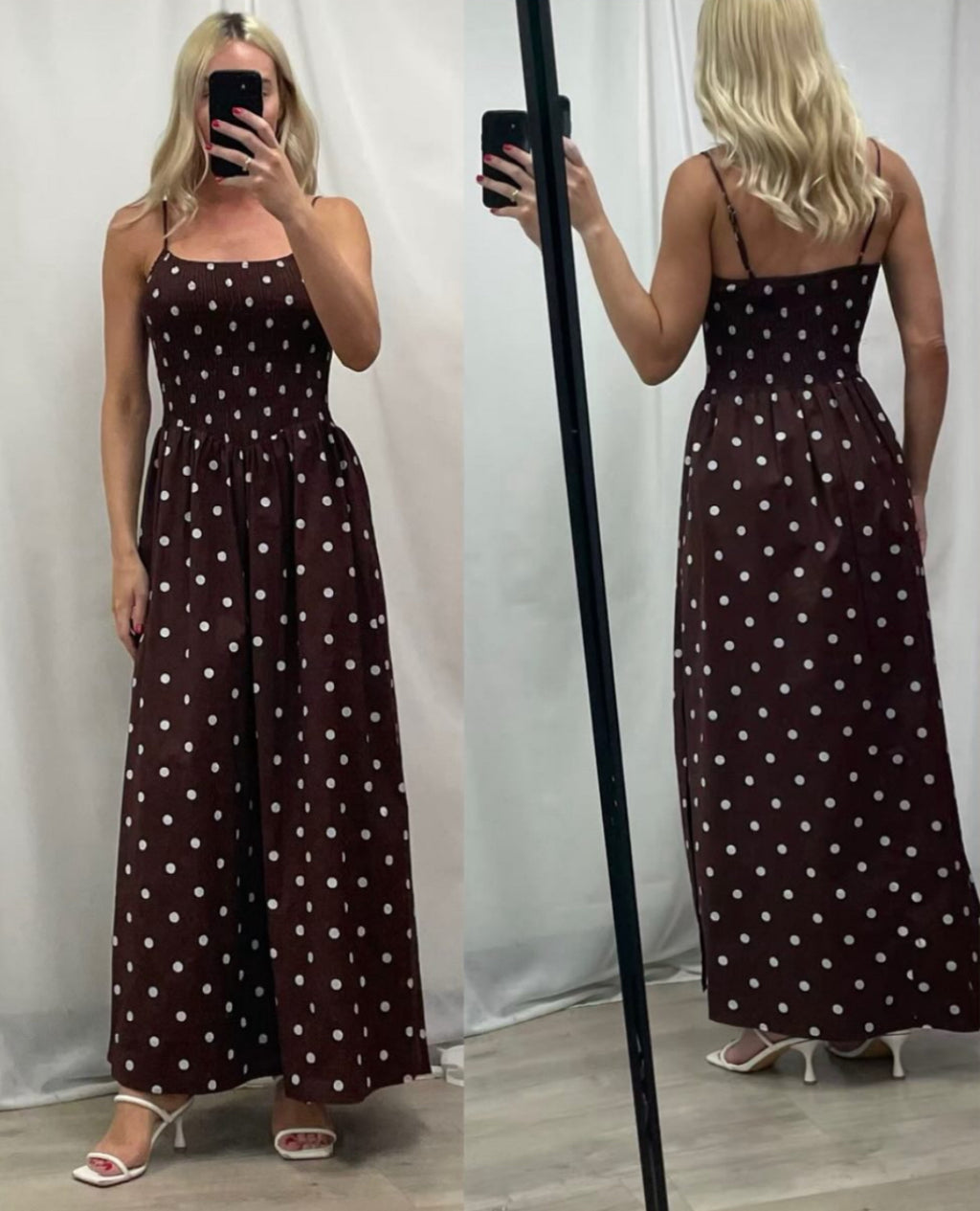 ‘Harvey’ brown dress