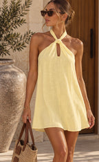 ‘Daphne’ yellow dress