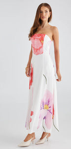 ‘Ivy’ pink floral dress