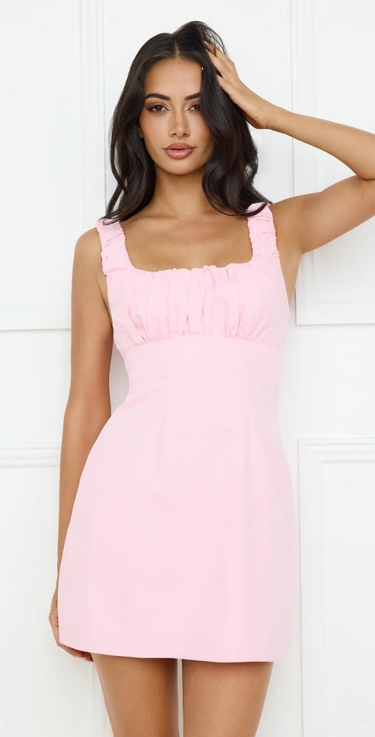 ‘Otis’ pink dress