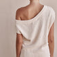 ‘Macy’ cream top