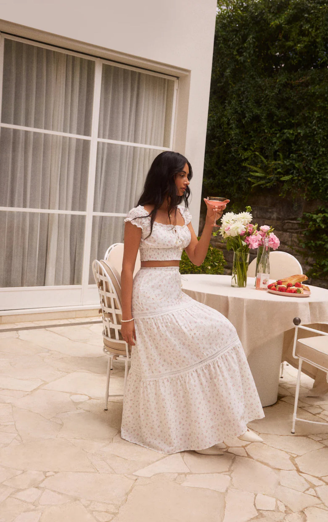 ‘Tyla’ top and skirt set