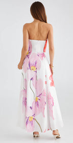 ‘Ivy’ pink floral dress