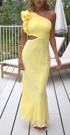 ‘Eloise’ dress in lemon