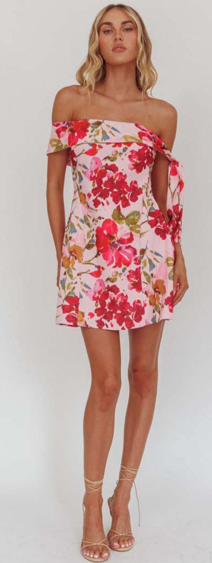 ‘Maya’ pink dress