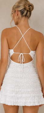 ‘Elena’ white dress