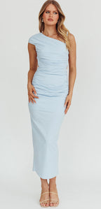 ‘Dani’ powder blue dress