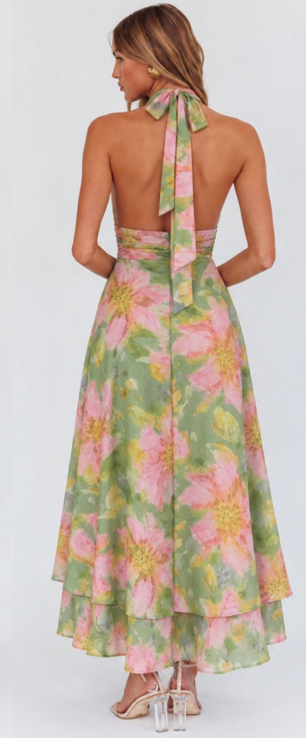 ‘Alessandra’ floral dress