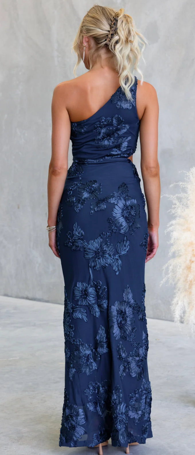 ‘Lorena’ navy dress
