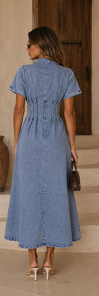 ‘Esther’ denim dress