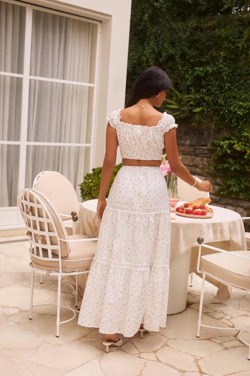 ‘Tyla’ top and skirt set