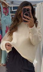 ‘Mia’ knit jumper cream