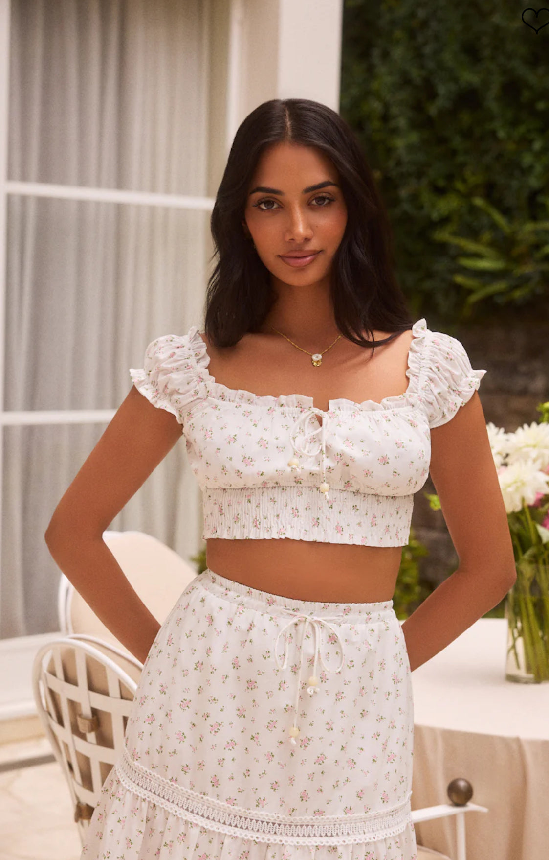 ‘Tyla’ top and skirt set