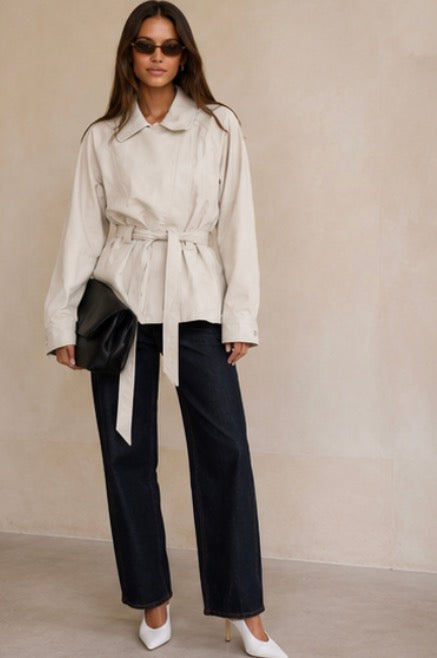 ‘Elenor’ ivory jacket (pre order)