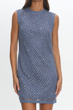 ‘Rochelle’ dress blue