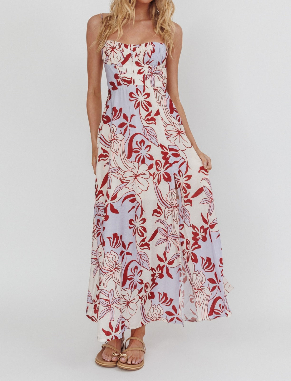 ‘Alicia’ dress lilac floral