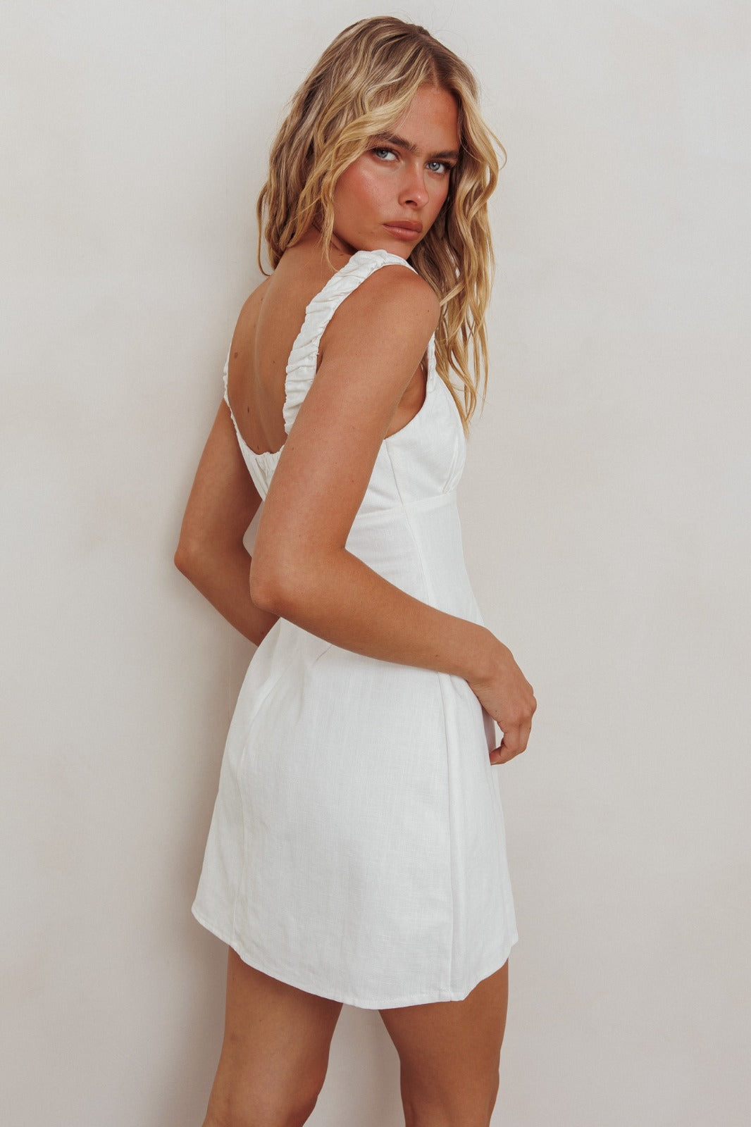 ‘Otis’ white dress