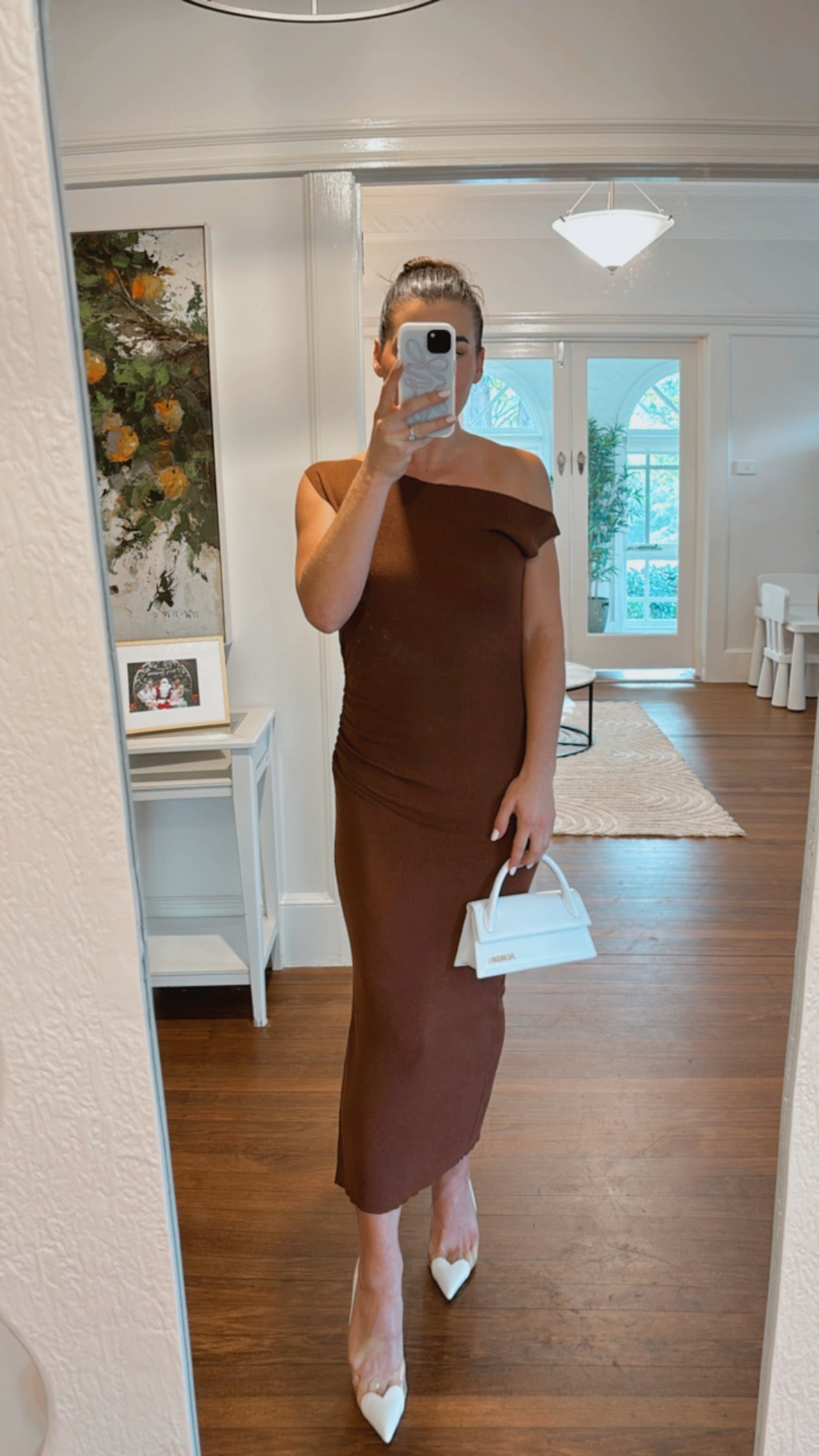 ‘Kenny’ dress chocolate
