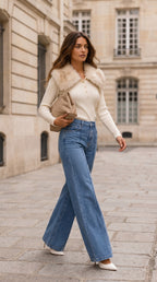 ‘Gabby’ fur top