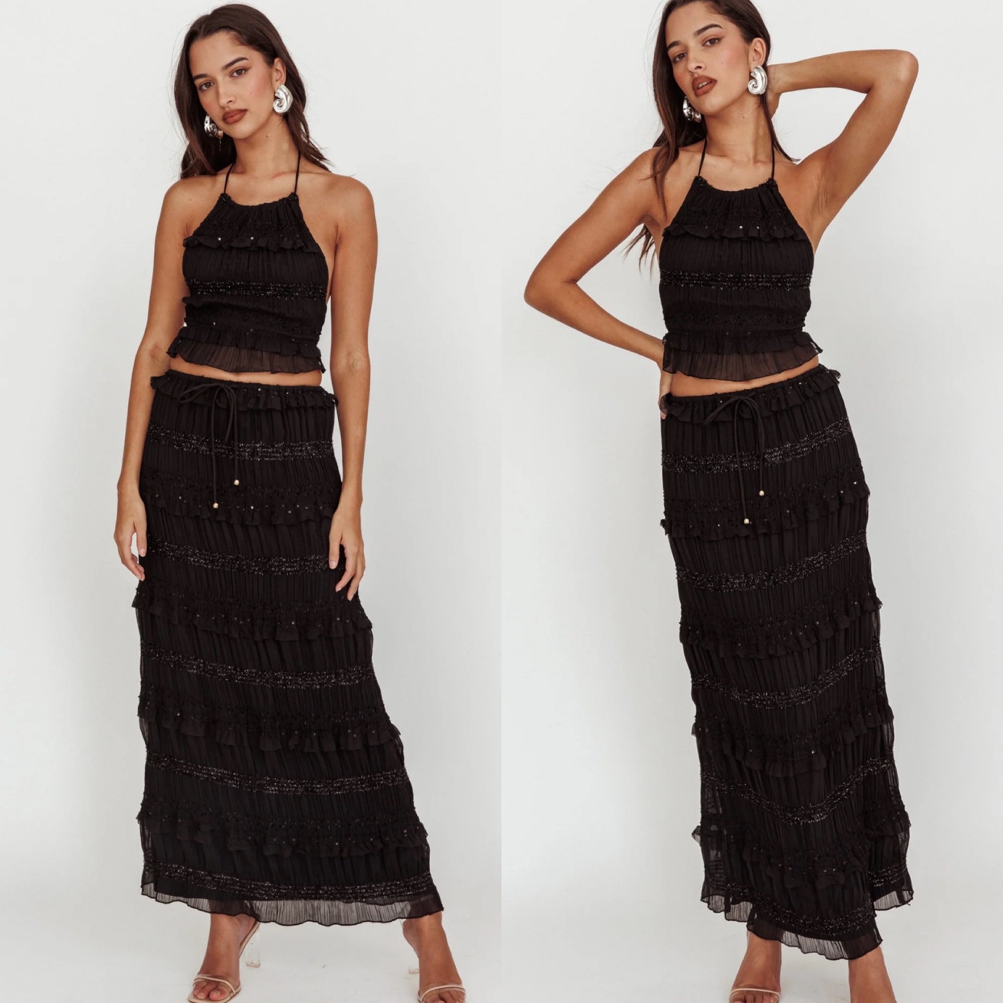 ‘Aaliyah’ set black