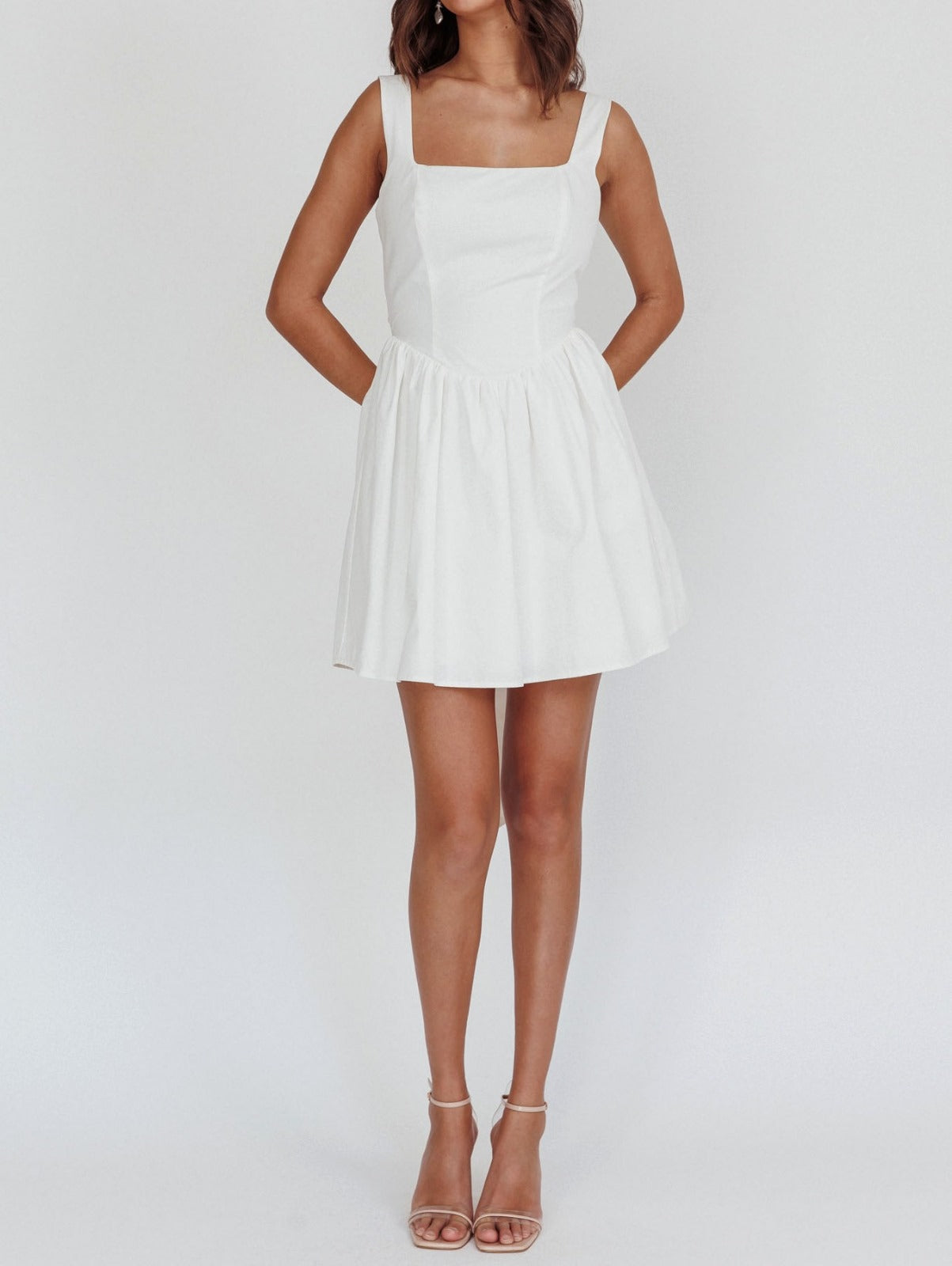 ‘Mariah’ dress white