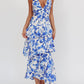 ‘Billie’ blue floral dress