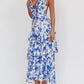 ‘Billie’ blue floral dress