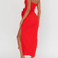 ‘Harlow’ dress red