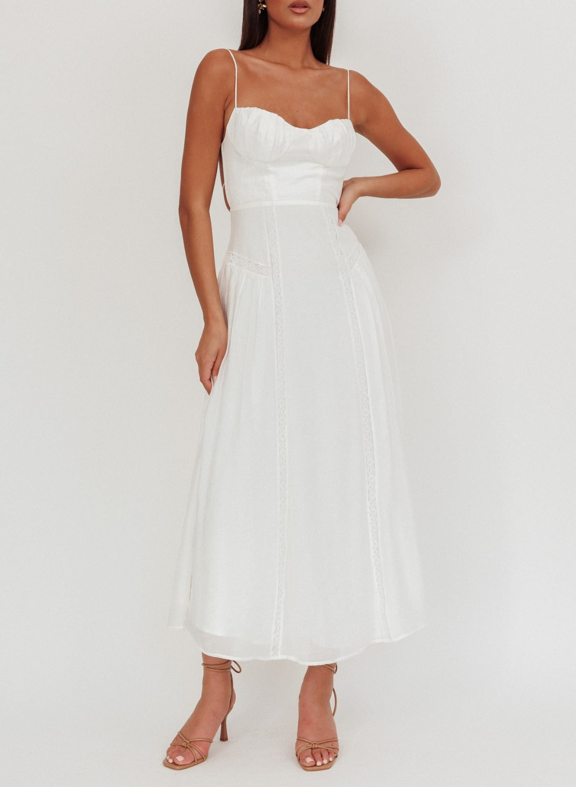 ‘Alisha’ white dress