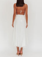 ‘Alisha’ white dress