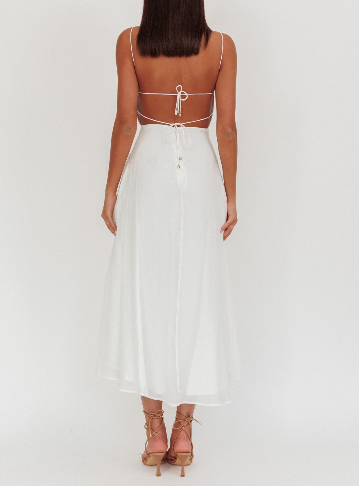 ‘Alisha’ white dress