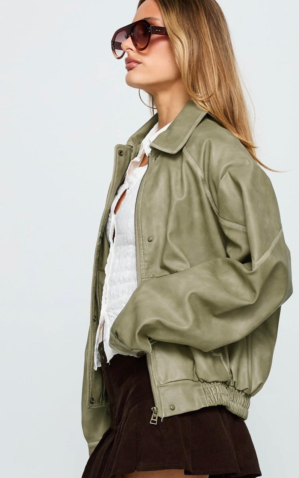 ‘Betty’ jacket in matcha