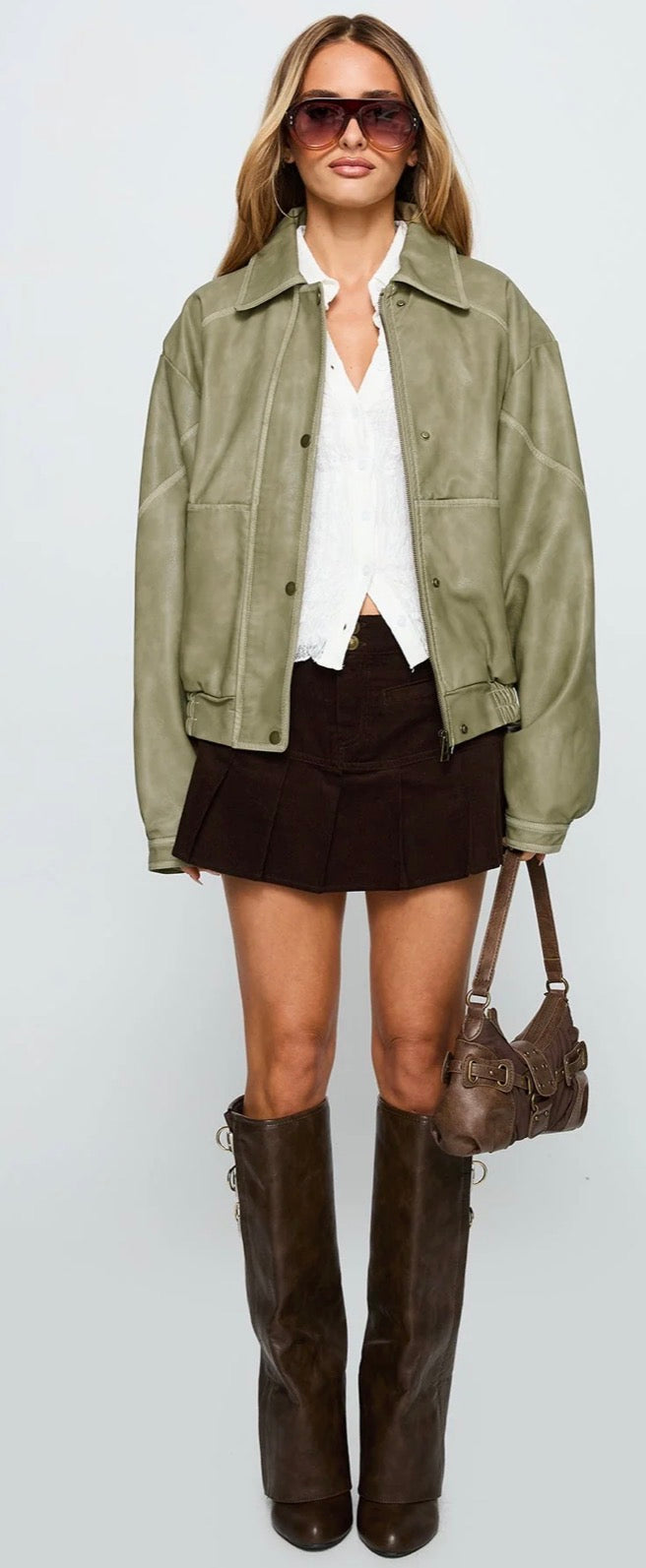‘Betty’ jacket in matcha