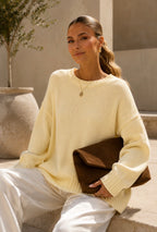 'Kelsie' butter knit