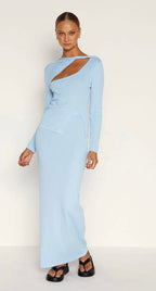 'DION' set in sky blue