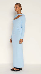 'DION' set in sky blue